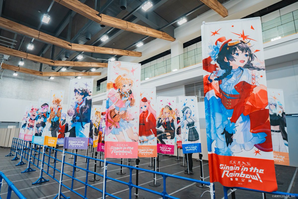 にじさんじWORLDTOUR2025 東京公演 展示情報！ ＼ 会場には #SitR東京