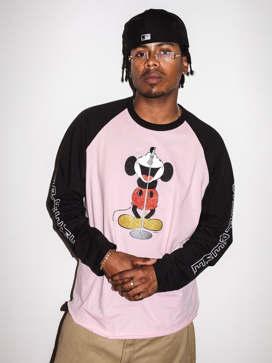 Supreme x Number Nine collaboration 🔥 Mickey Varsity Jacket