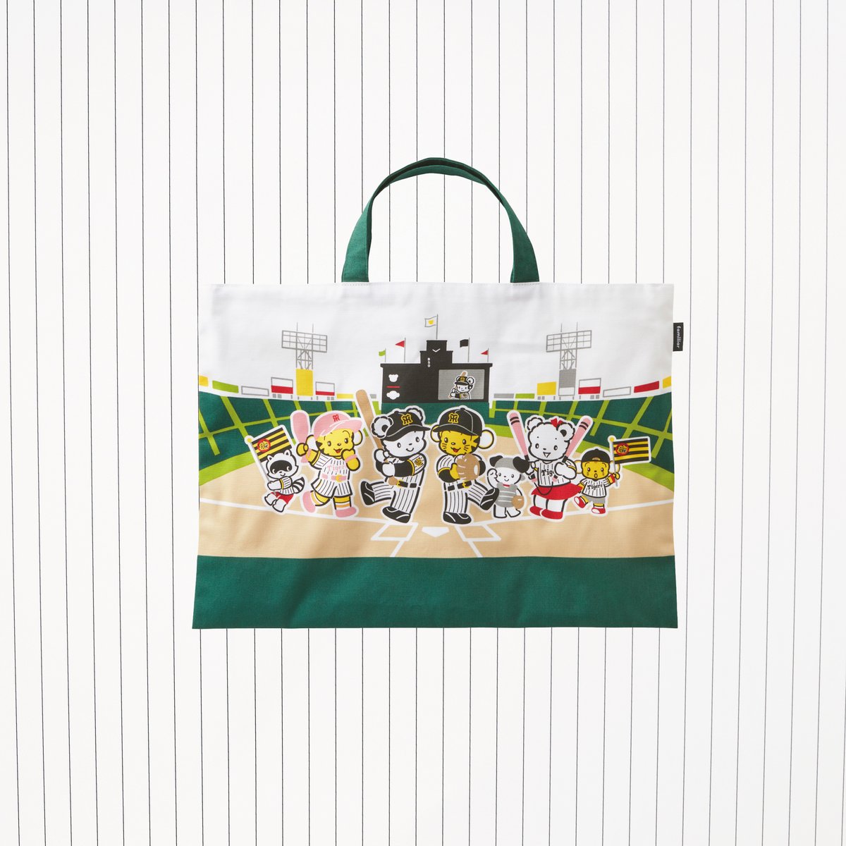 再販売のお知らせ／ ファミちゃんたちがタイガースのユニフォーム姿に