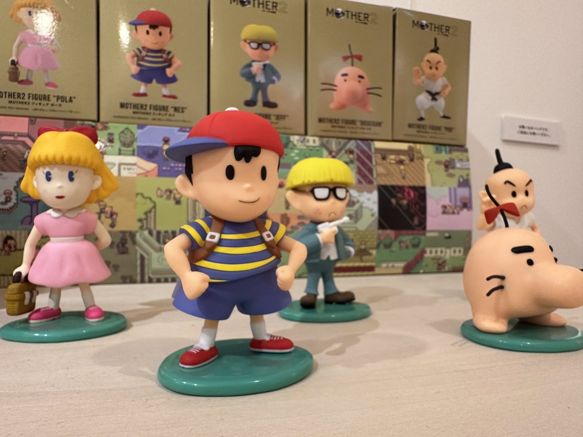 展示している粘土フィギュアを実物大で再現している GOLDBOXシリーズ
