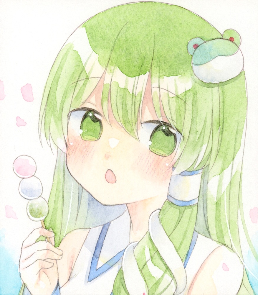 東風谷早苗 「早苗さん #東方Project 」|藤乃かごめ@2日目西い35b