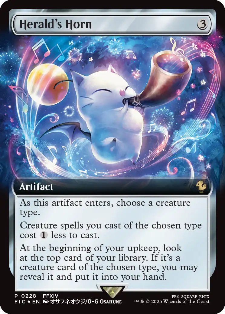 MTG x FINAL FANTASY・統率者カード】 （ボックス購入特典プロモ