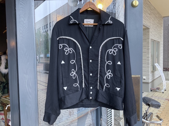 50's H Bar C gabardine western jacket : BUTTON UP clothing