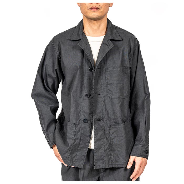 ワーカーズ WORKERS サマー ジャケット チャコール リネン コットン