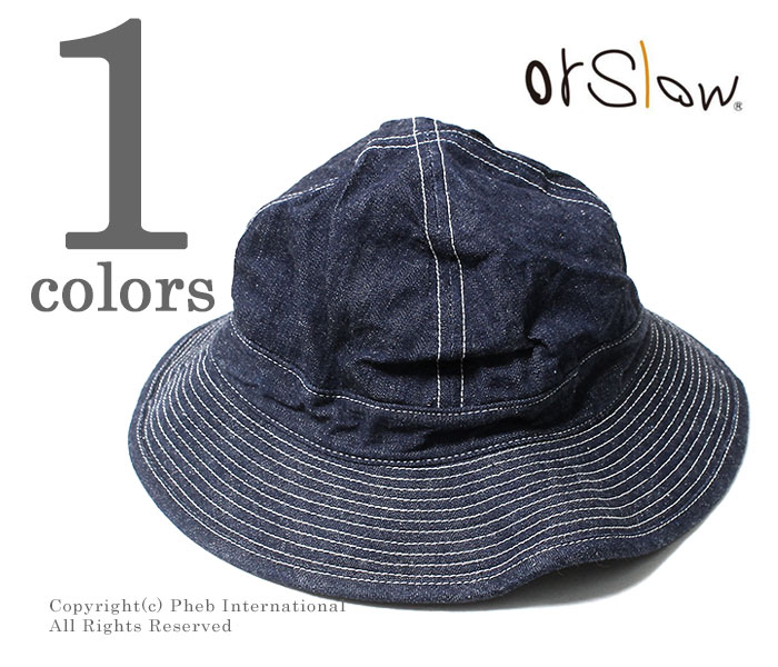 予約商品(お届け予定 2月頃以降) orSlow オアスロウ ハット U.S.NAVY