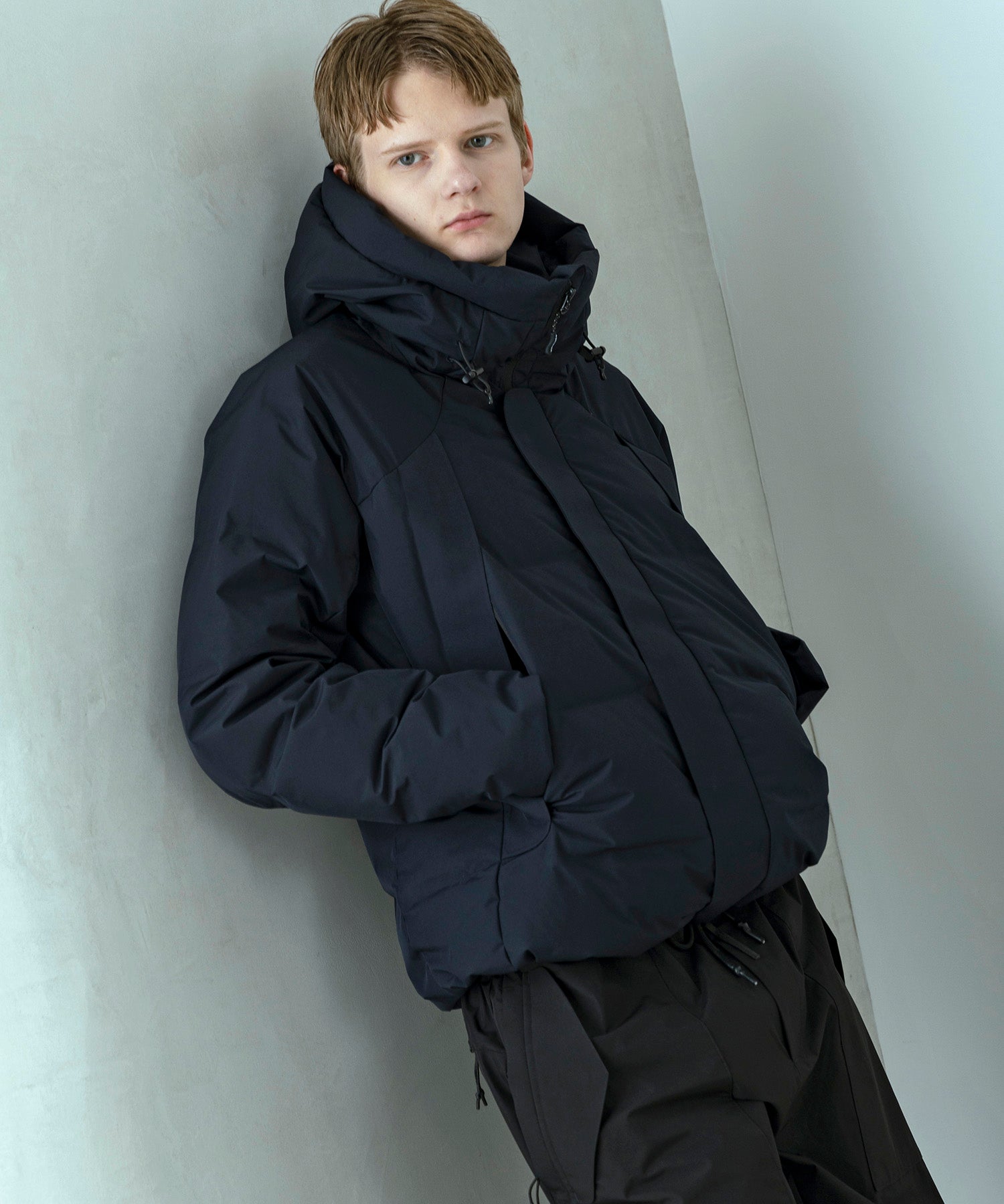 MENS] FUSED QUILTING DOWN JACKET / +phenix