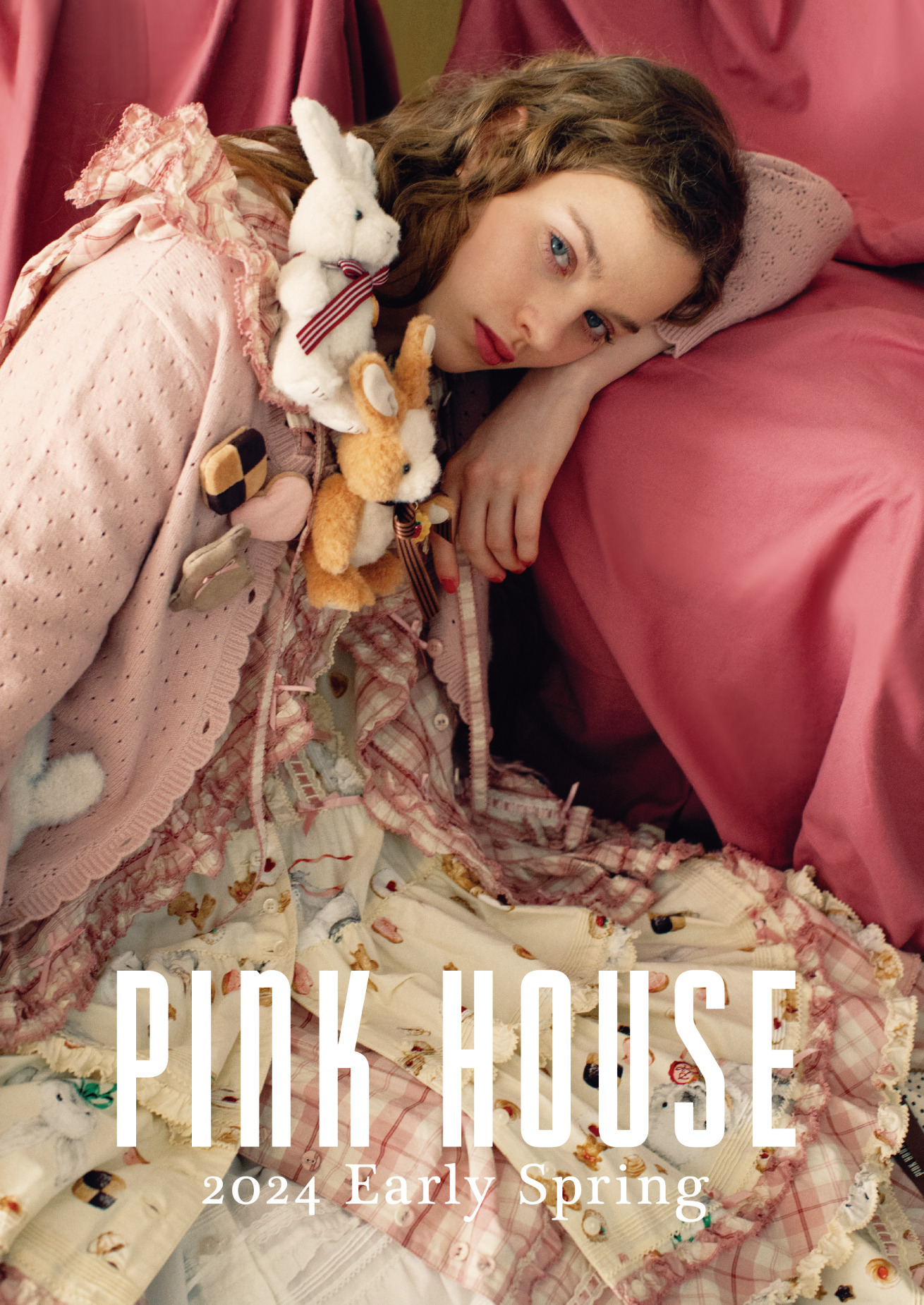 ピンクハウスのPINKHOUSE 2024 Early Springカタログ｜PINK HOUSE