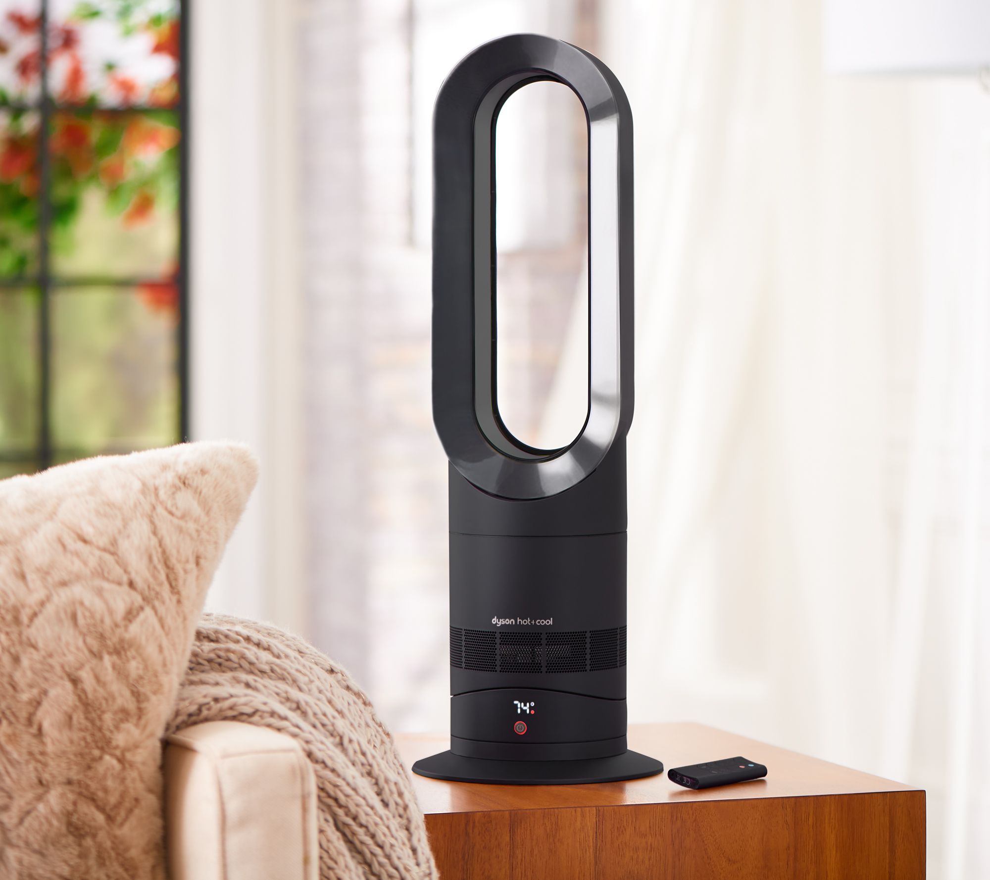 Dyson 羽根なし扇風機 冷暖房機能付き Amazon.co.jp : タワーファン 温