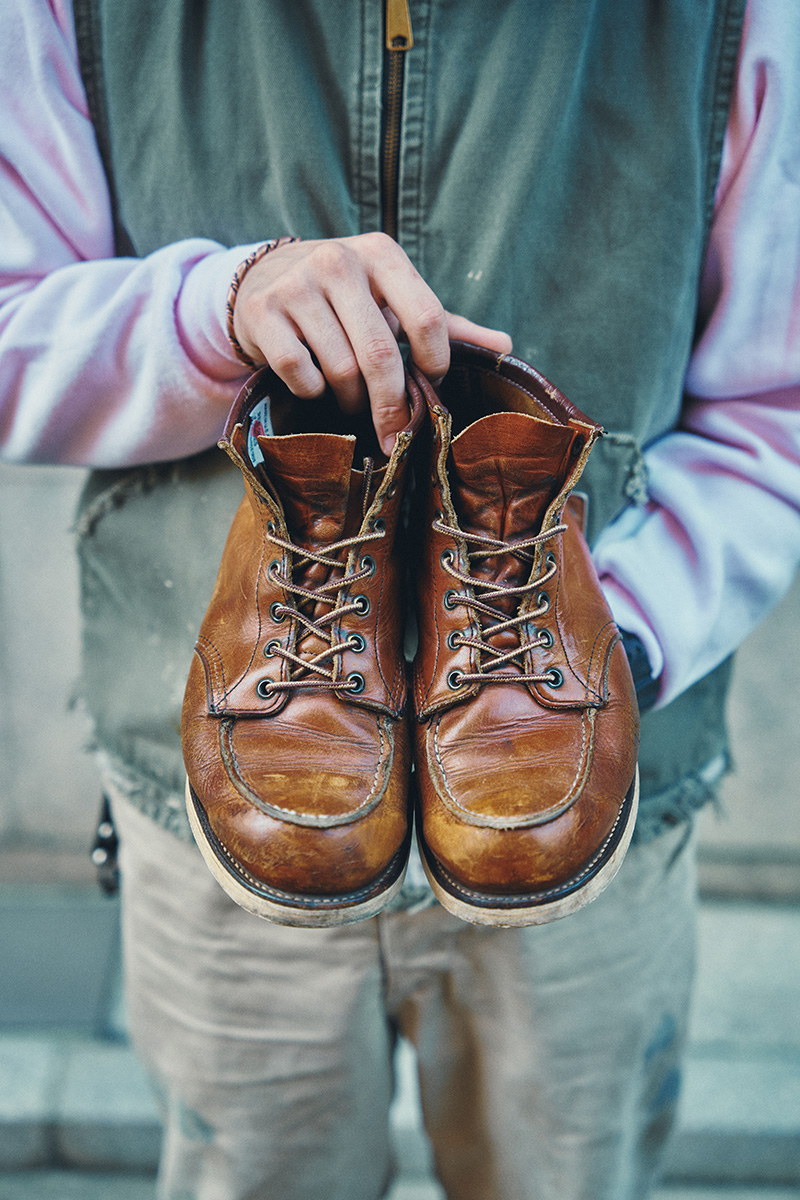 RED REDWING 8875レッドウイング US8.5 26.5cm WING SHOES（レッド