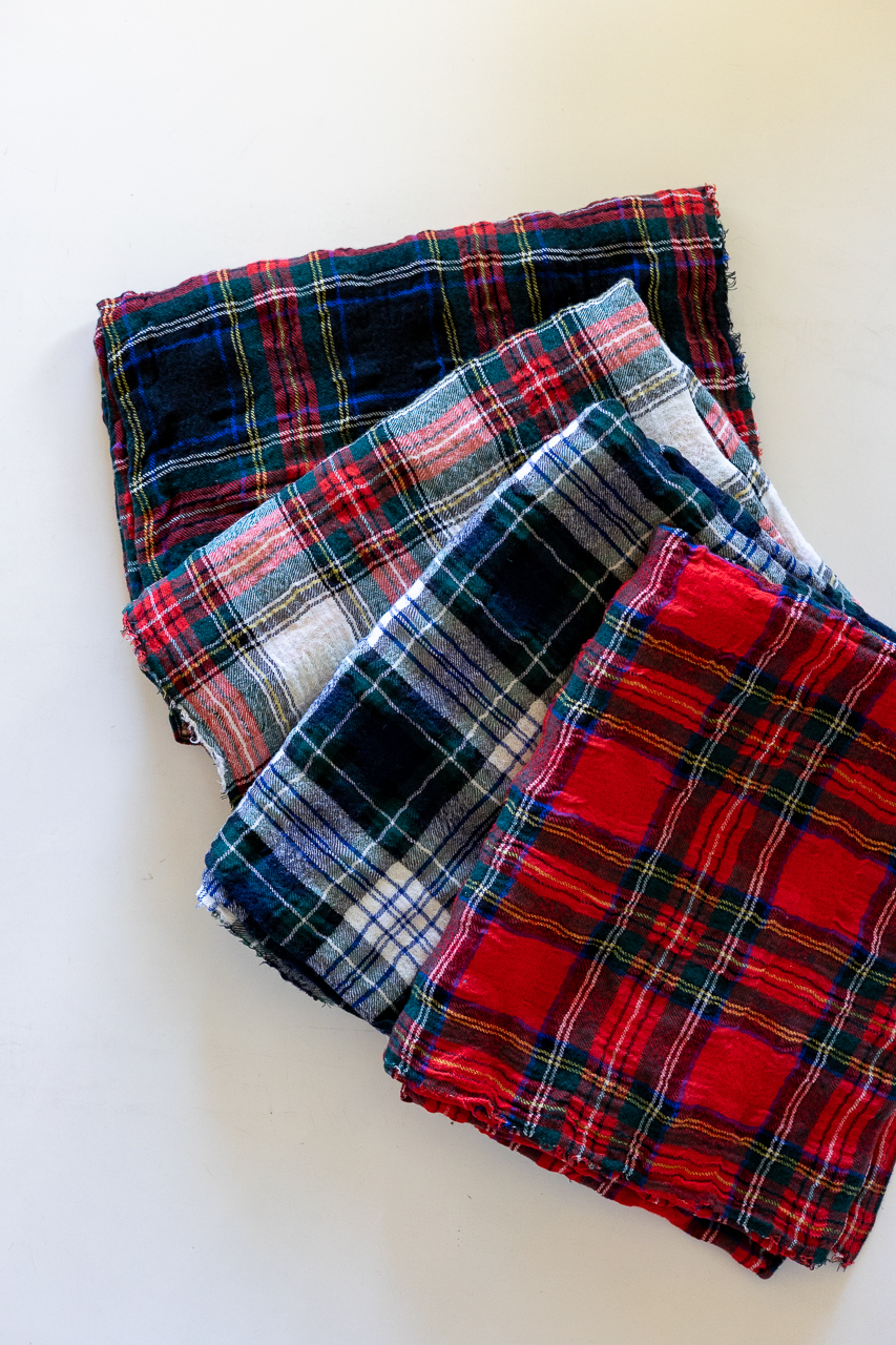 Veritecoeur「Checked Gauze Stole」ガーゼストール - SUSCON + RUSTIC