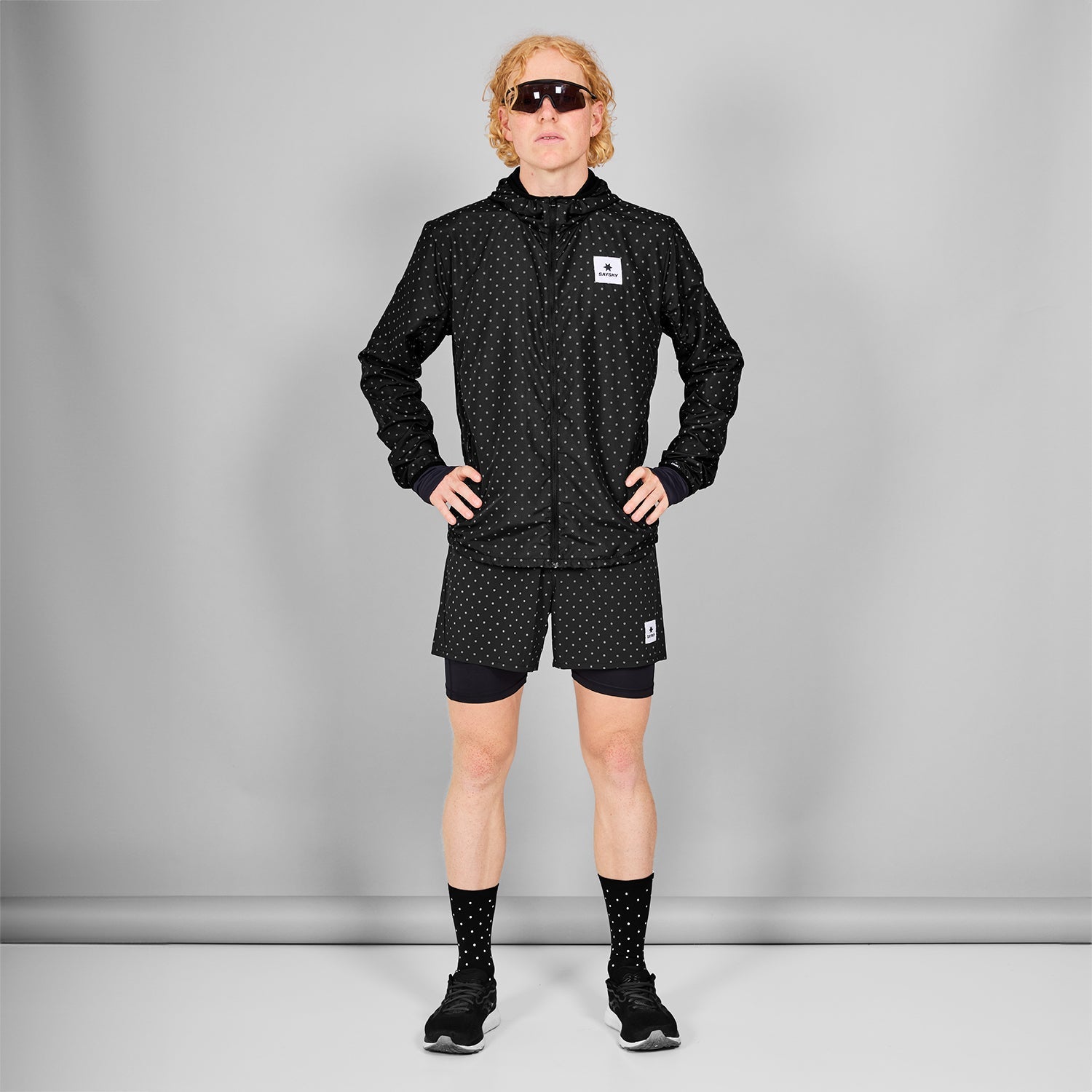 □ 公式 □ SAYSKY/セイスカイ ランニングジャケット MMRJA02c1018