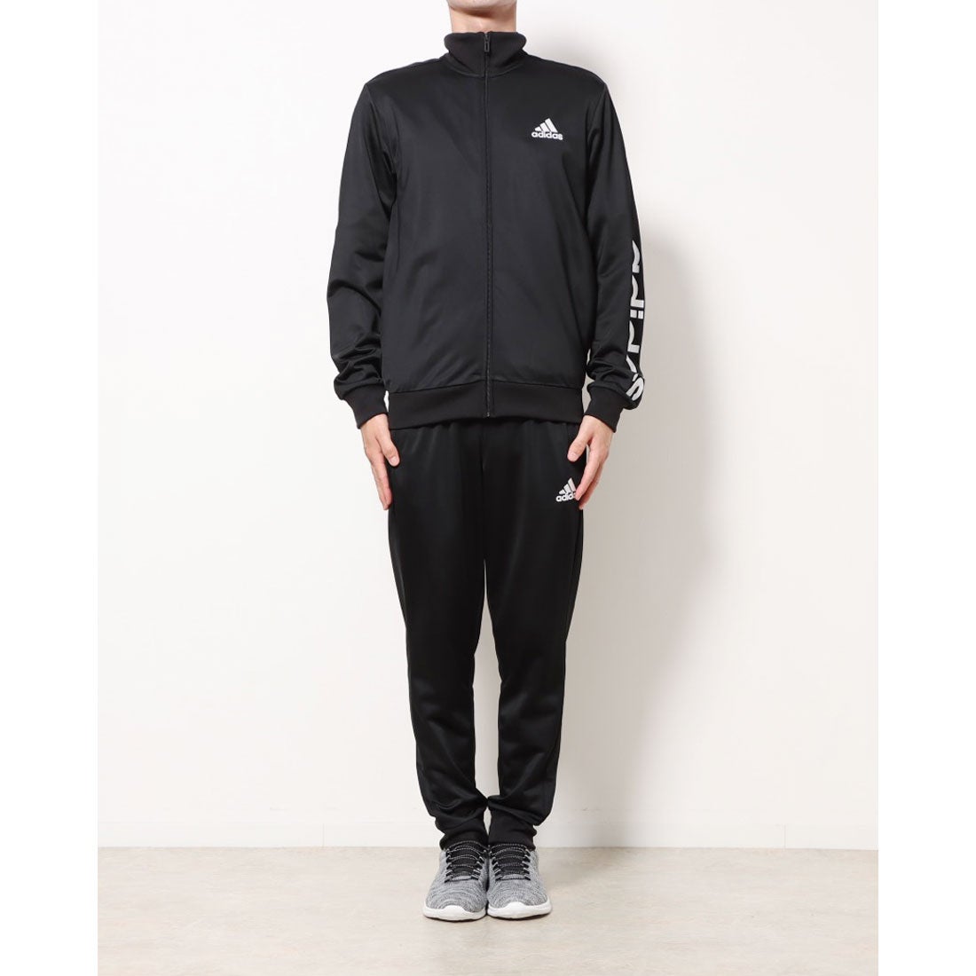 アディダス adidas メンズ ジャージ上下セット GK9654 （ブラック