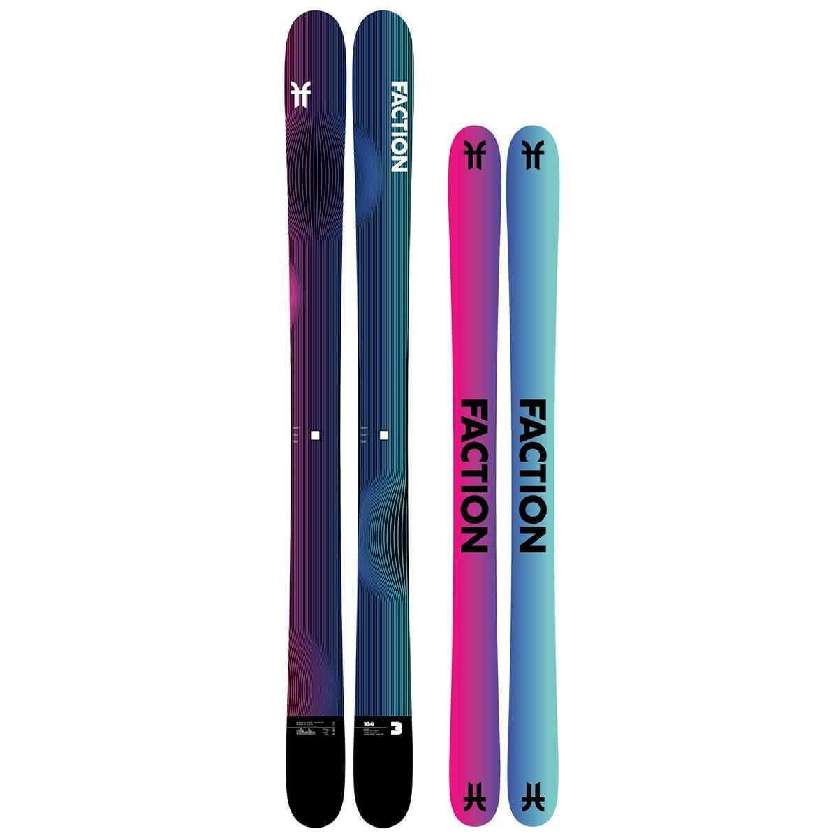 FACTION SKI 2025 STUDIO 3 スタジオ3 スキー板 単品 (板のみ) 24-25