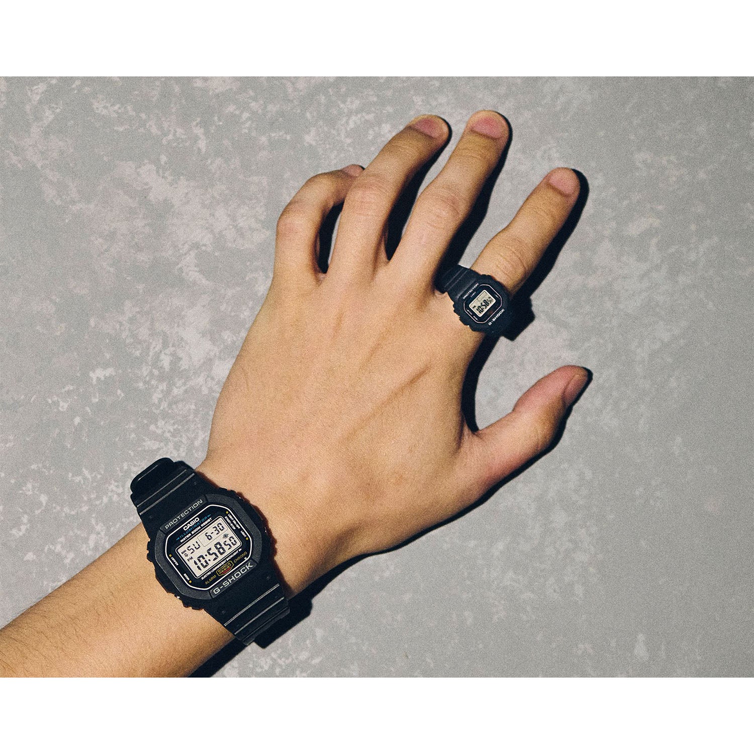 カシオ】G-SHOCK Nano / リングウォッチ / DWN-5600-1JR – GQ SHOP