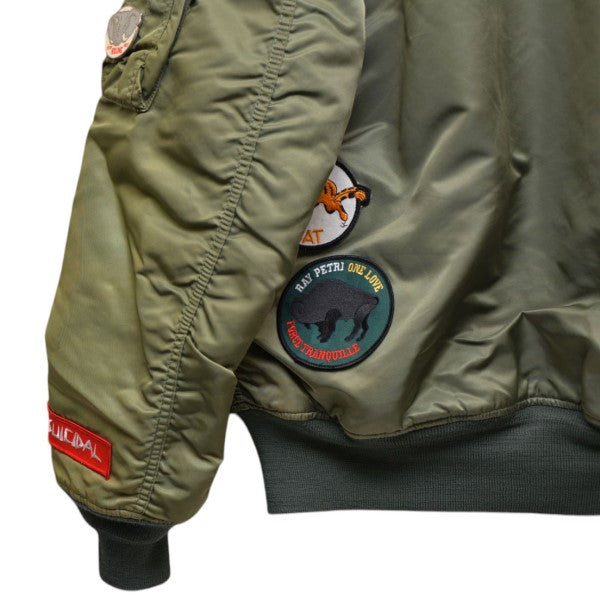 STUSSY×Fragment Design×UNDEFEATED×Alpha 25周年 MA-1 Jacket