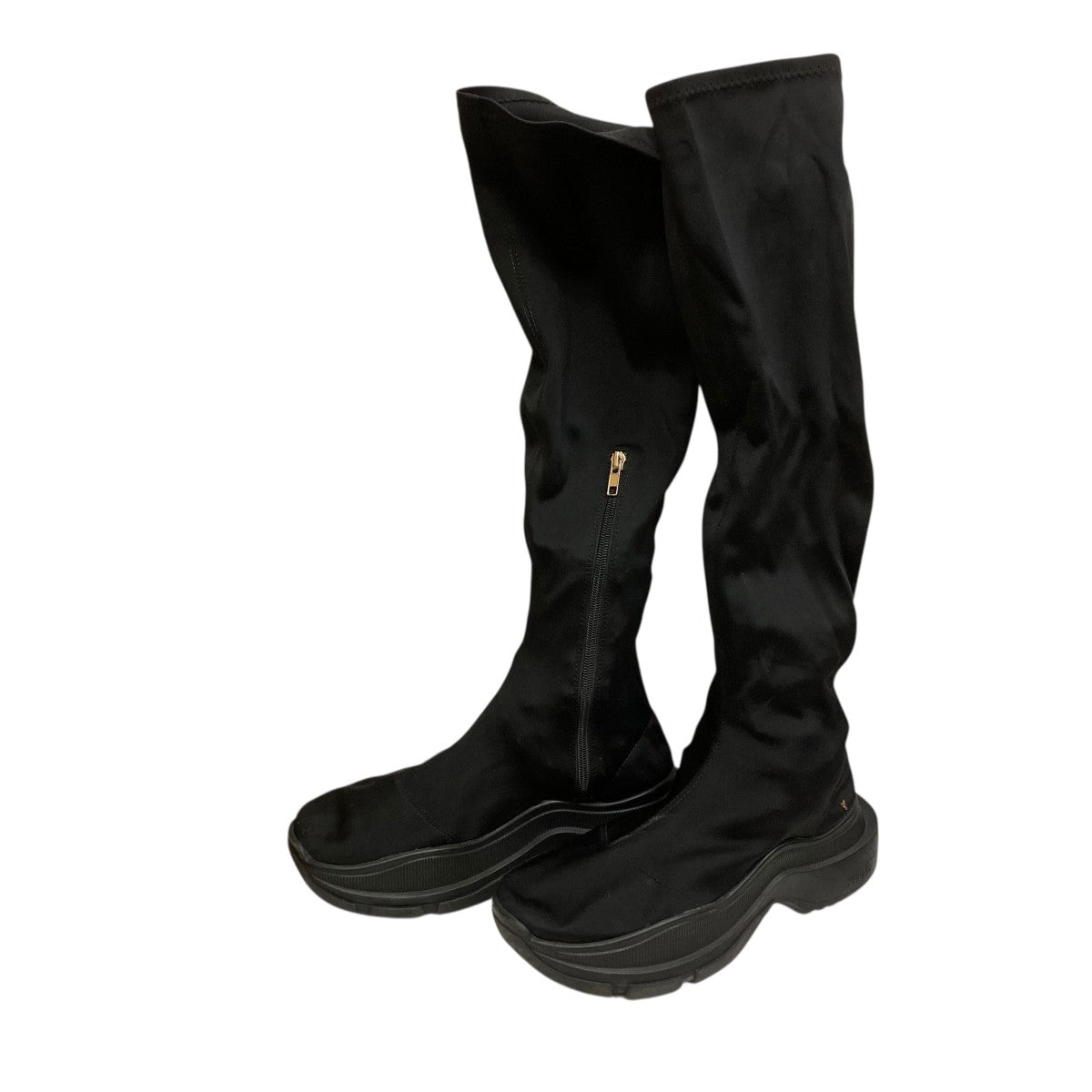 YELLO(イエロ) TOKYO BLACK SNEAKER LONG BOOTSロングソックスブーツ