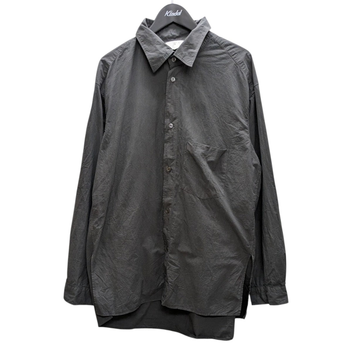 ANCELLM(アンセルム) 25SS coelacanth別注 DYED SHRINK OVER SHIRT