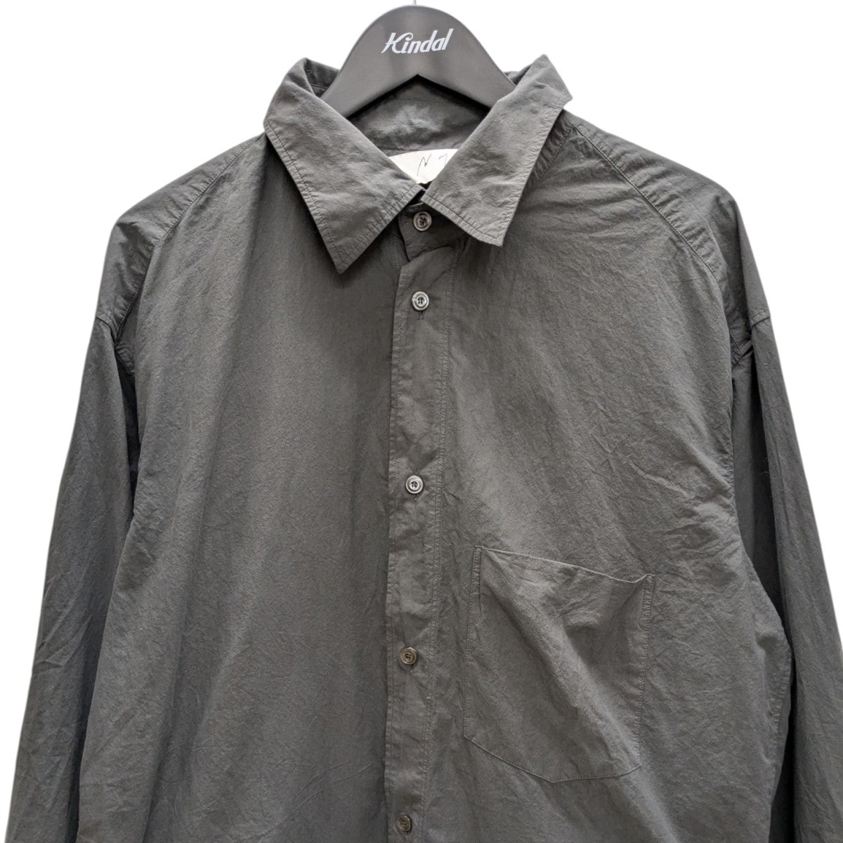 ANCELLM(アンセルム) 25SS coelacanth別注 DYED SHRINK OVER SHIRT