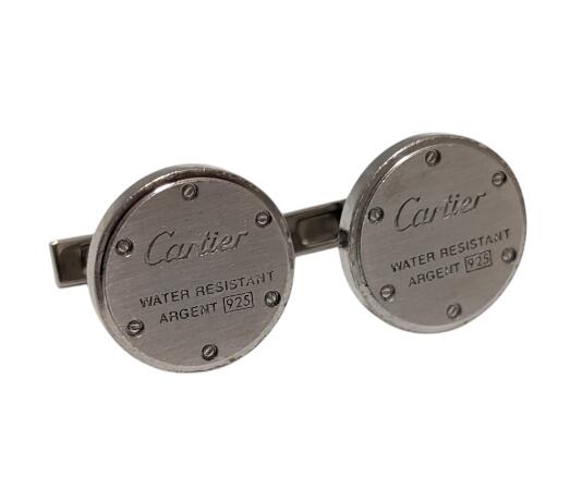 楽天市場】カルティエ Cartier カフス ゴルフ ボール ティー モチーフ