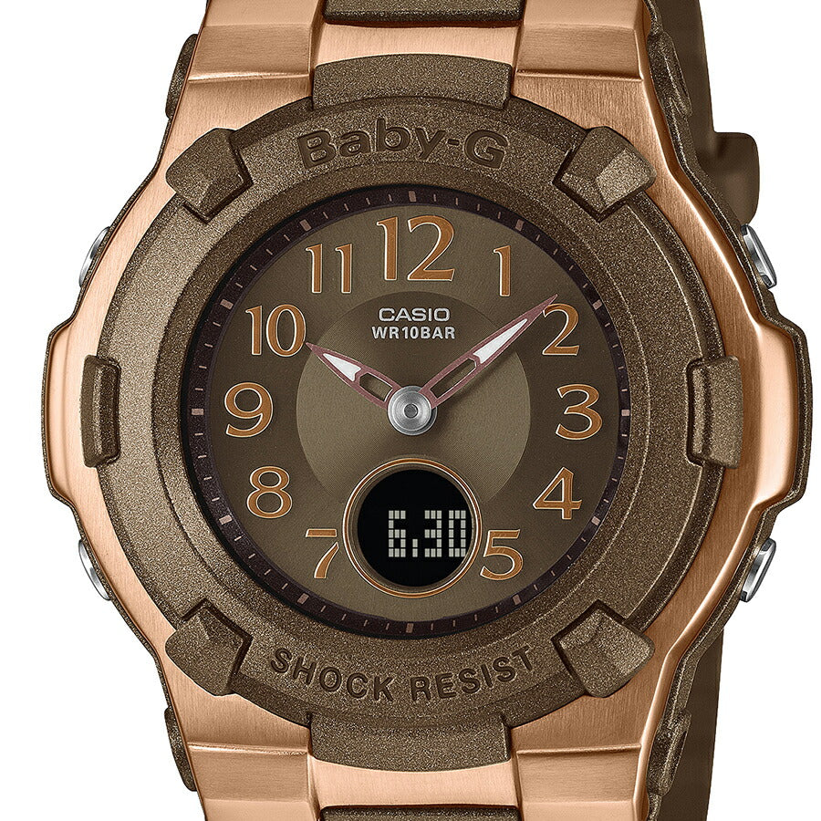 BABY-G ダークカラーズ ブラウン BGA-1100DC-5AJF レディース 電波