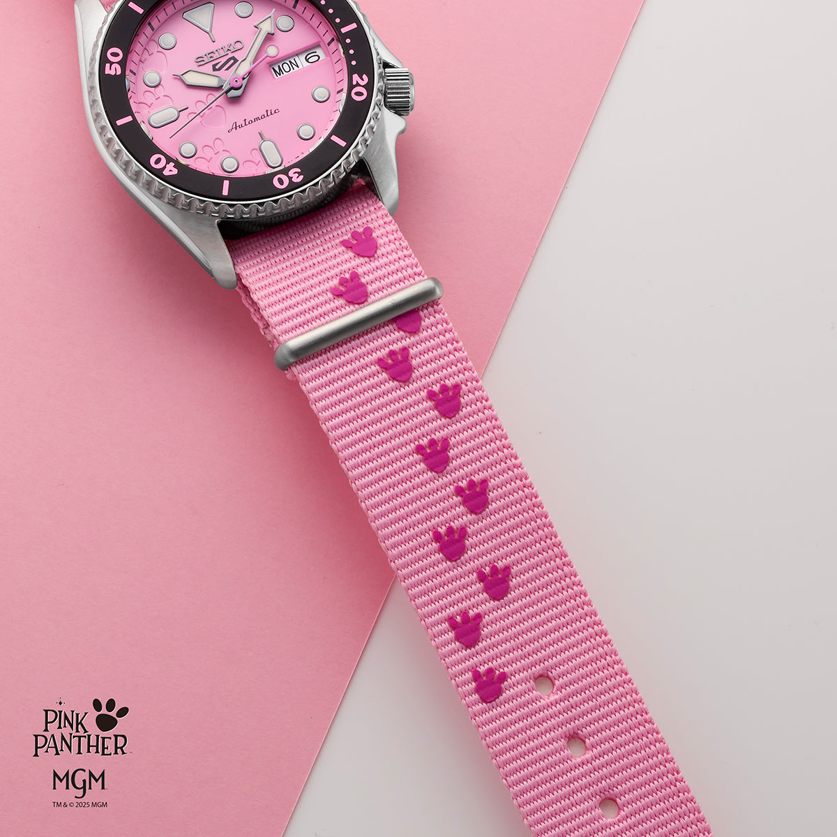 セイコー 5スポーツ SKX ピンクパンサー コラボレーション 限定モデル