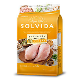 ソルビダ グレインフリー チキン 室内飼育成犬用｜オーガニック