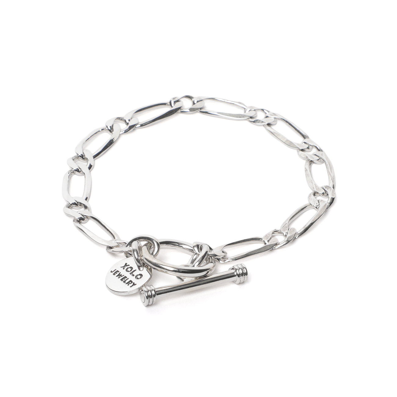 XOLO JEWELRY / ショロ ジュエリー | Oval Mutual Link Bracelet -6mm