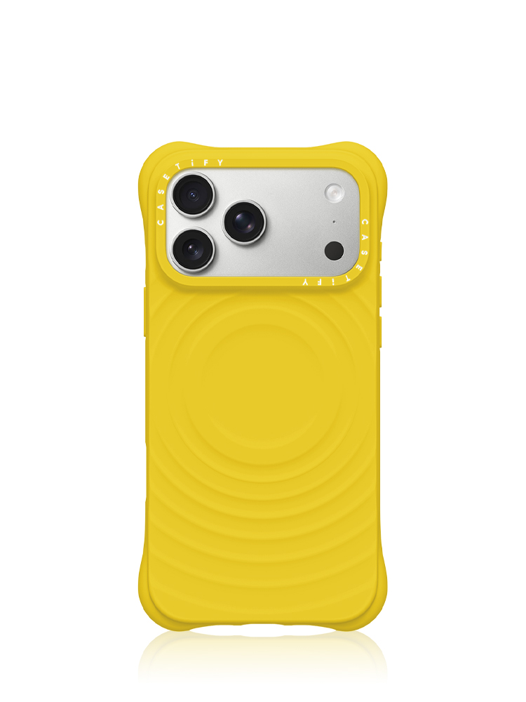 Casetify x G-DRAGON Ripple Case iPhone 17 Pro Max Volt Yellow