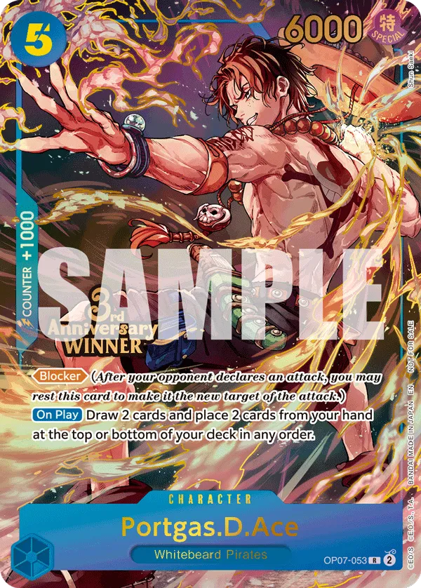 OP07-053 Portgas.D.Ace One Piece Card Game Card | One Piece Card Game