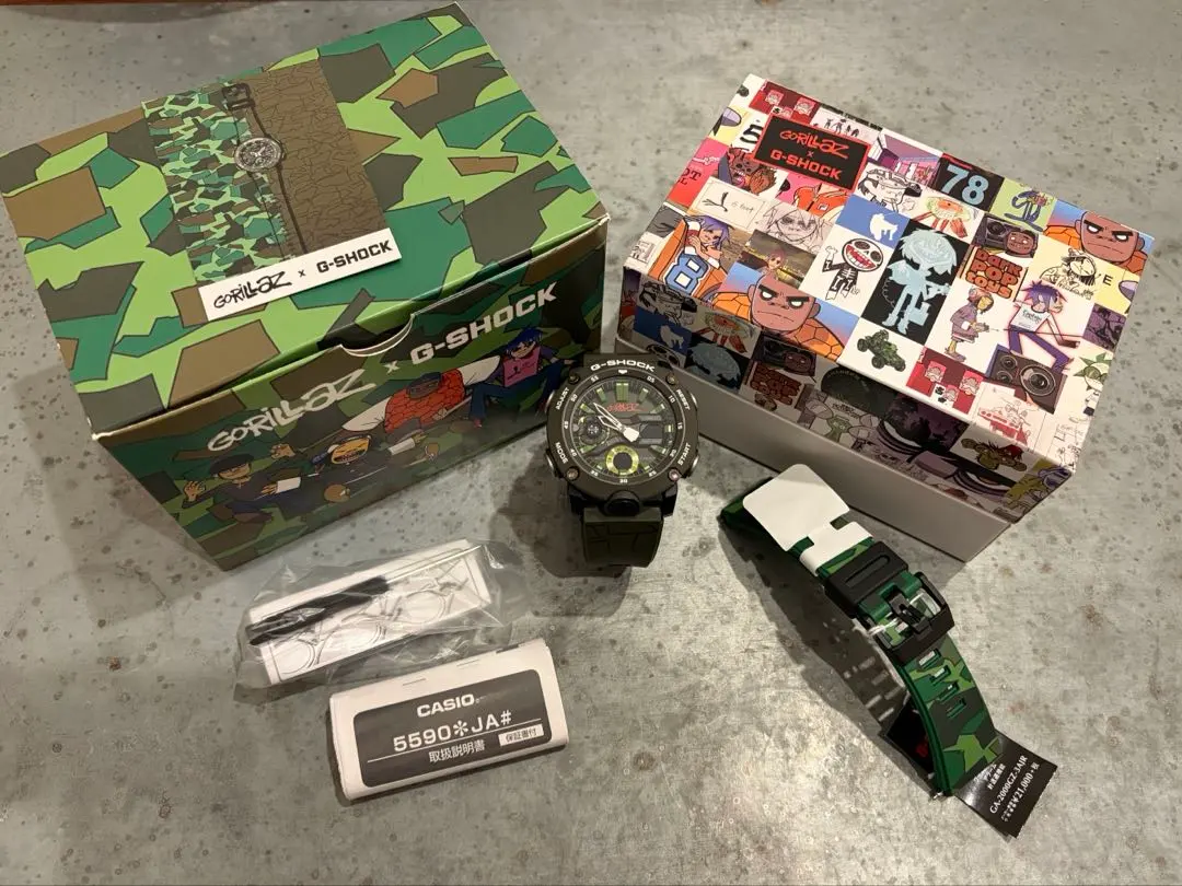 2026年最新】gorillaz g-shockの人気アイテム - メルカリ