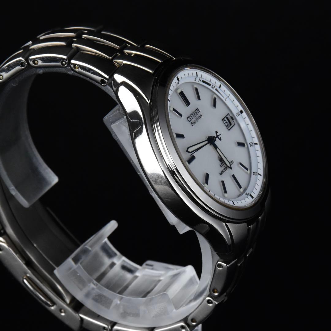 美品 シチズンアテッサ H415-T008631 Citizen エコドライブ