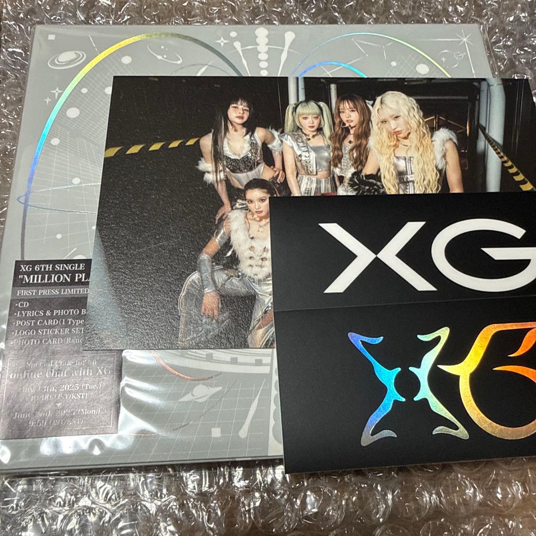xg million places Regular CD 開封済み ステッカー⑧ - メルカリ