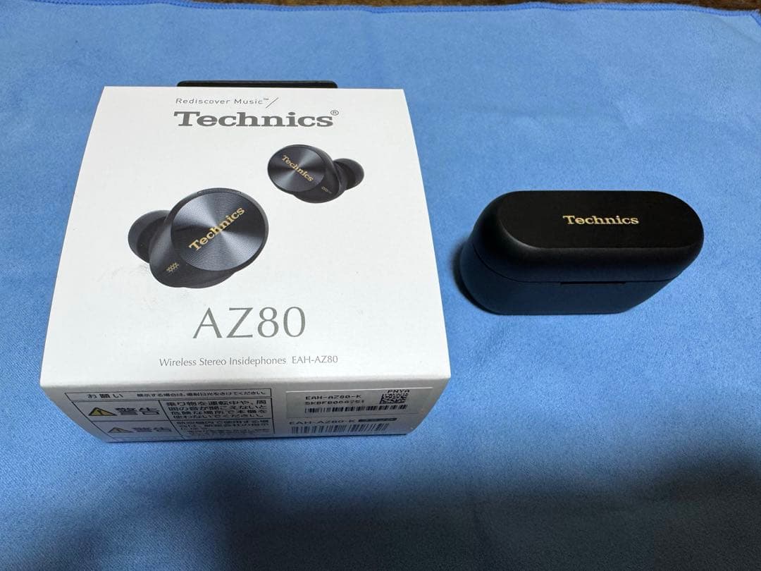 Technics EAH-AZ80 ブラック 極美品 e-TREND｜パナソニック Technics EAH-AZ80-K [ワイヤレスステレオ