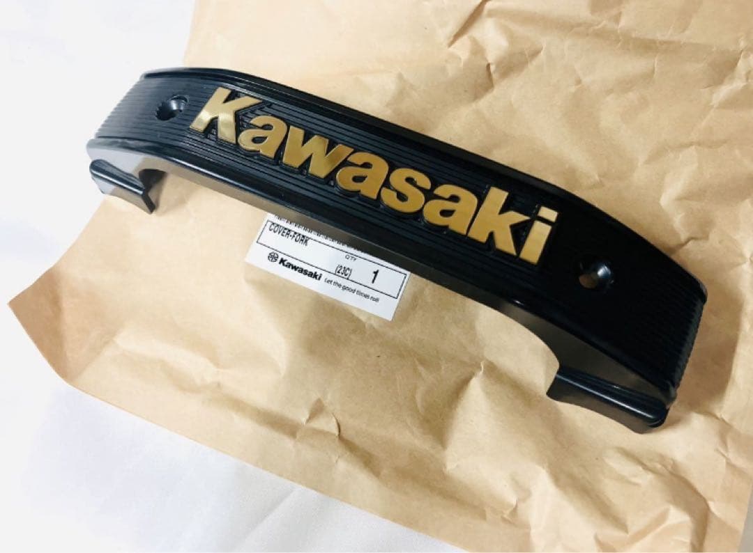 カワサキ 純正 ステム エンブレム 黒 金 検 Z400GP GPZ400F - メルカリ