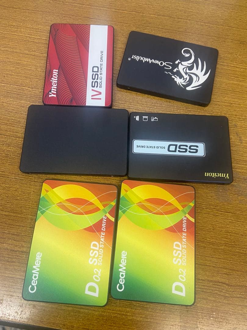 ジャンク2.5インチSSD 256GB 6枚 HIDISC 2.5inch SATA SSD 256GB HDSSD256GJP3 | HIDISC 株式会社磁気研究所