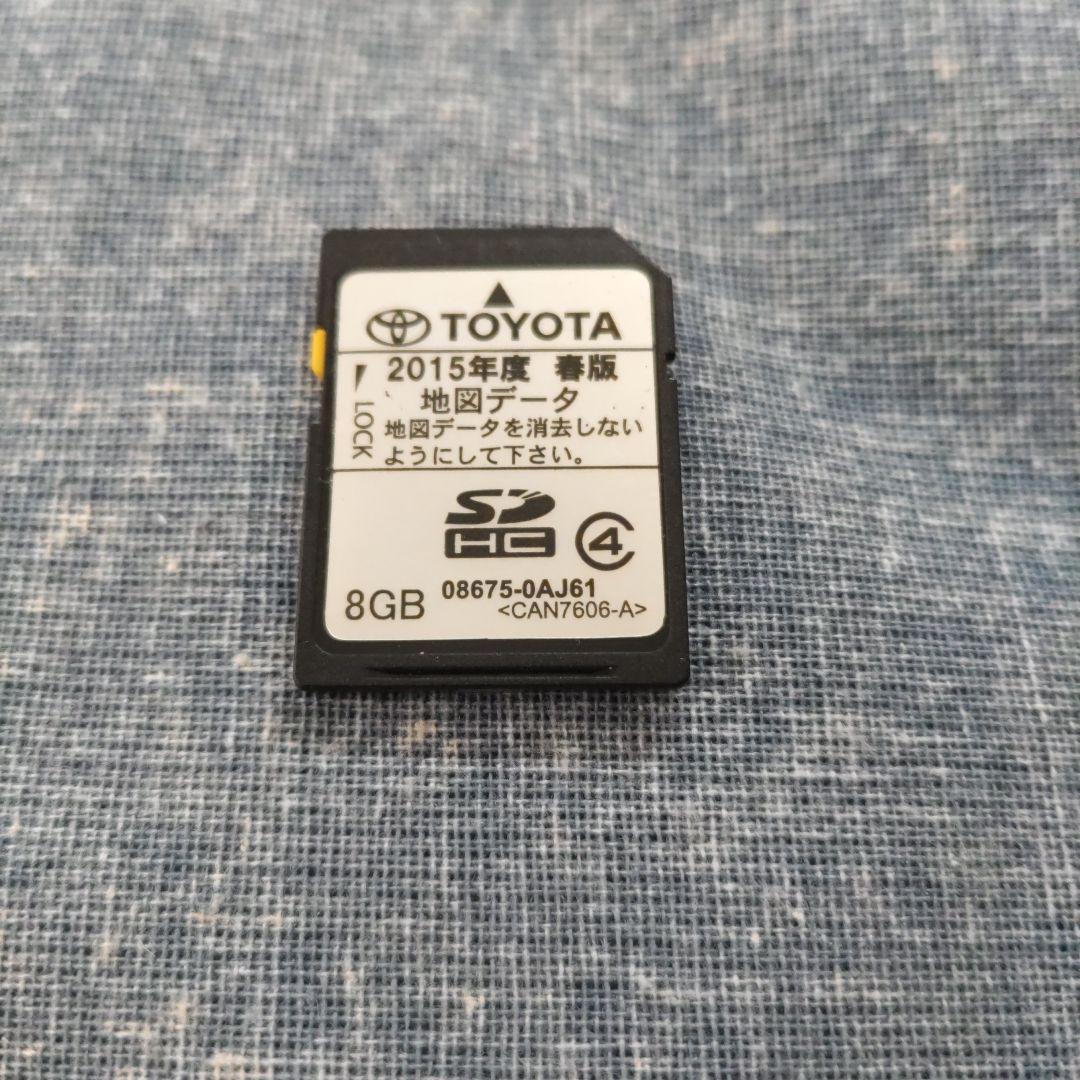 TOYOTA 2015年度版 地図データ SDカード 8GB - メルカリ