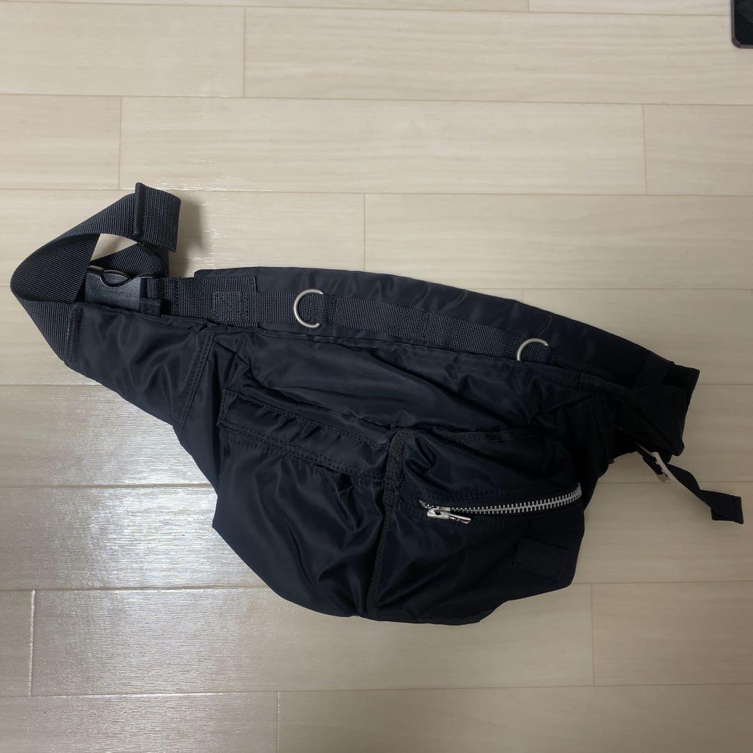 PORTER ポーター 黒 SACAI サカイ ボディバッグ - メルカリ