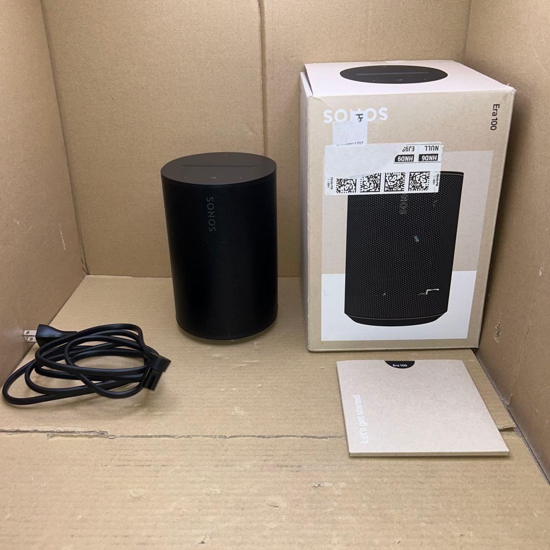 Sonos Era 100 ブラック Sonos - Era 100 Black - Sonos Era 100 Black speaker - Paulson's