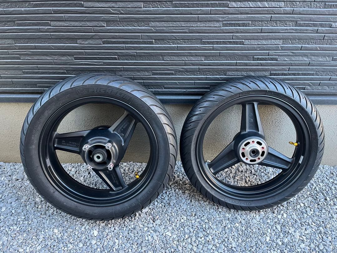 ゼファー750 純正ホイール前後セット Yahoo!オークション -「ゼファー750 ワイドホイール」(カワサキ用