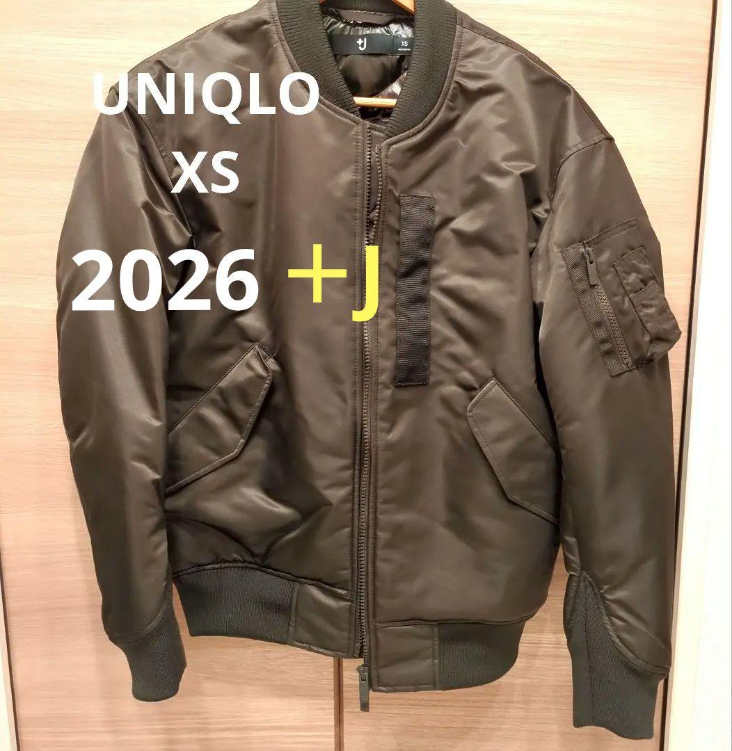 J 2026 ハイブリッドダウンオーバーサイズMA1 UNIQLO - メルカリ