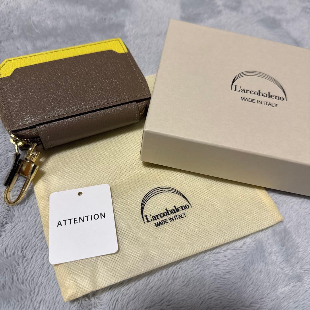 ラルコバレーノ スマートWキーケース GRAY*YELLOW スマートキーケース GRAY*YELLOW | ラルコバレーノ公式通販