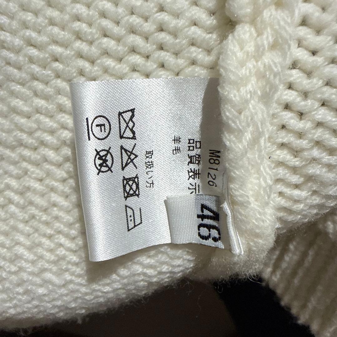 Cruciani ホワイト カーディガン サイズ46 P IN様 専用 - メルカリ