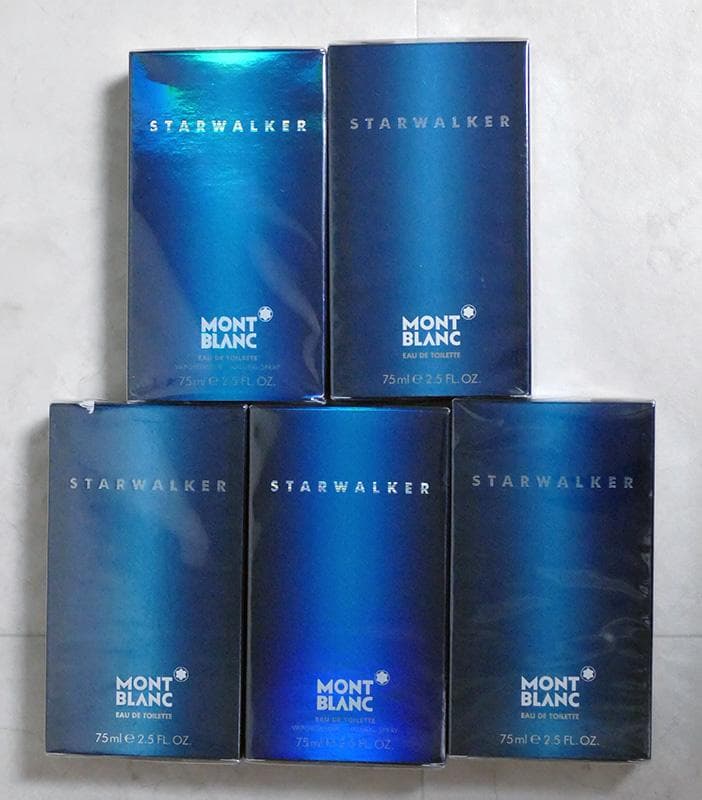 モンブラン スターウォーカーオードトワレ75ml 5本セット MONTBLANC Amazon.co.jp: 【モンブラン】スター ウォーカー EDT・SP 75ml
