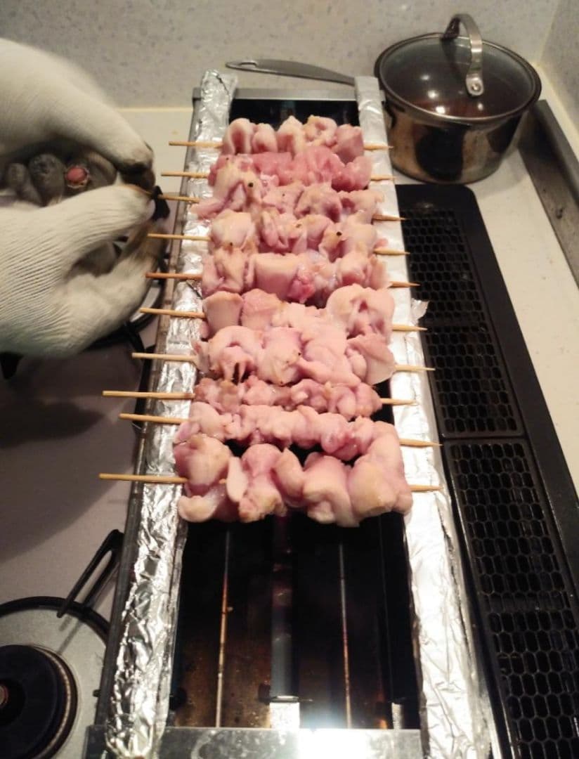 3日以内に発送 値下げ3 ☆ 焼き鳥コンロ☆串焼☆五平餅☆焼鳥焼器