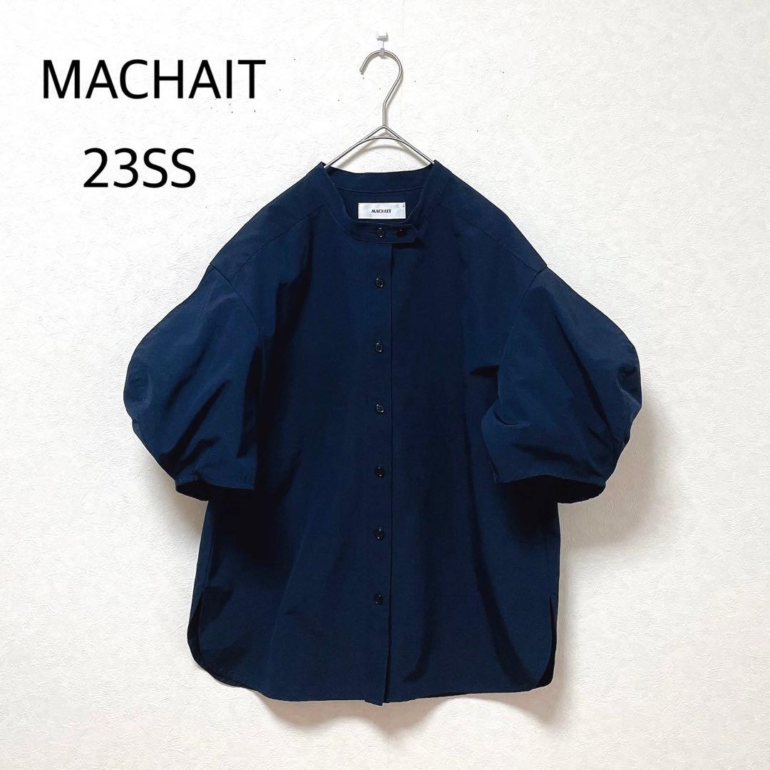 美品✨MACHATT マチャット シャツ パフスリーブ Wボタン ブラウス