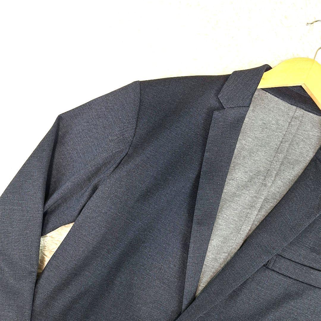 極美品✨LANVIN ストレッチスーツセットアップ デニムライク 50