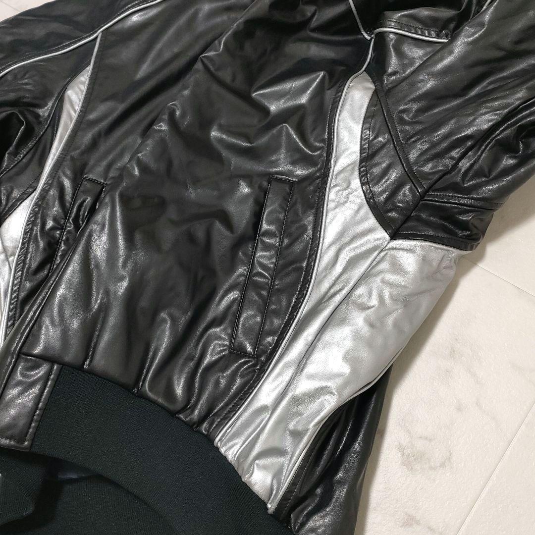 美品】ローリングス 野球 グラウンドコート 光沢 ブラック シルバー S