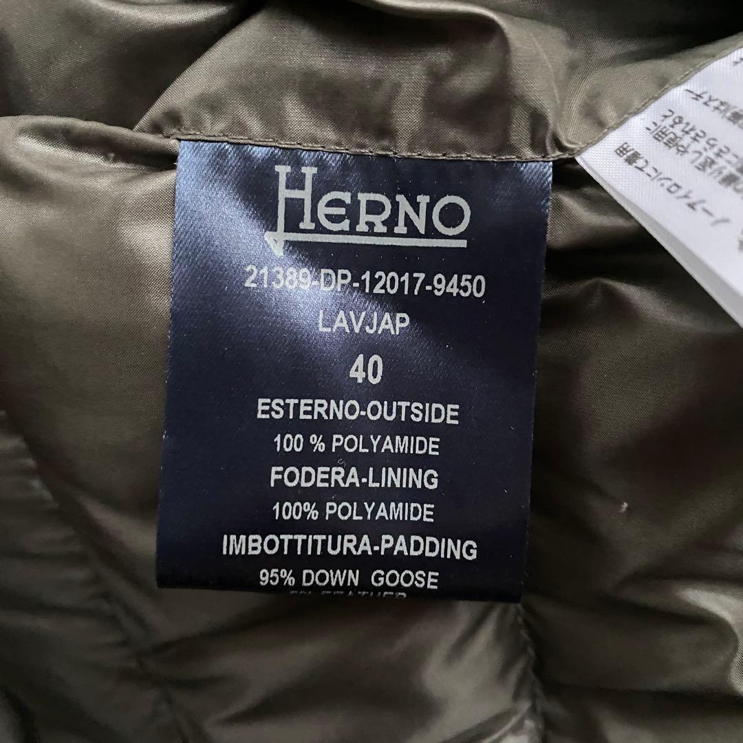 くみ様専用Herno ヘルノAMINTAアミンタ グレージュ ダウンジャケット