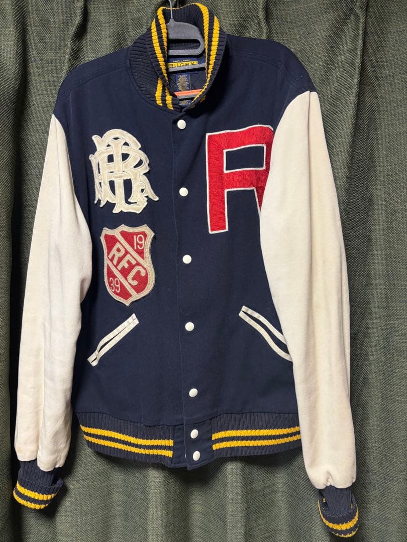 廃盤 Ralph Lauren rugby スタジアムジャンパー　ビンテージ 2026年最新】RALPH LAUREN RUGBY スタジャンの人気アイテム - メルカリ
