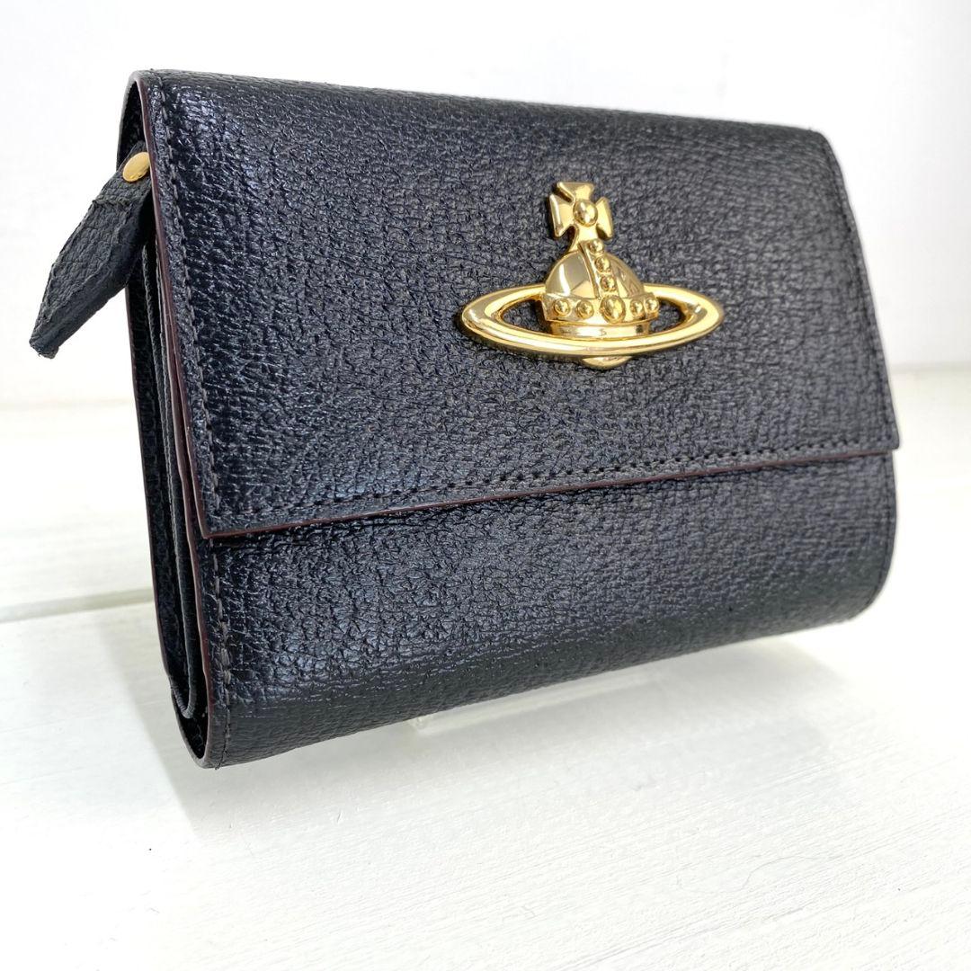 極美品✨️ Vivienne Westwood 三つ折り財布 ビッグオーブ Vivienne Westwood（ヴィヴィアンウエストウッド） 並行輸入品 財布 三